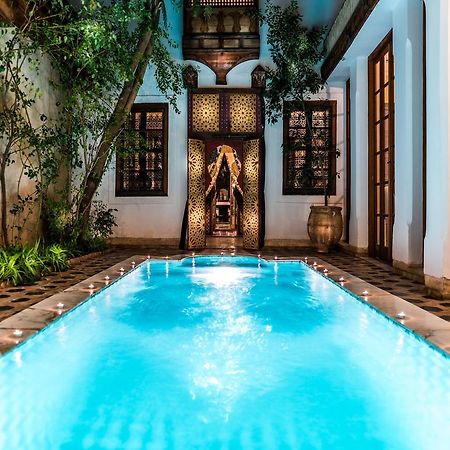 Hotel Riad Les Trois Cours Marrakesch Exterior foto